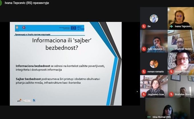 Informaciona (sajber) bezbednost u postupku uzbunjivanja
